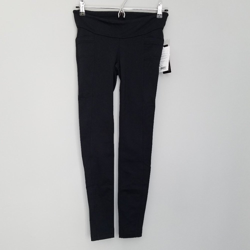 NWT Athleta | Black Leggings Moto Metra Maternity